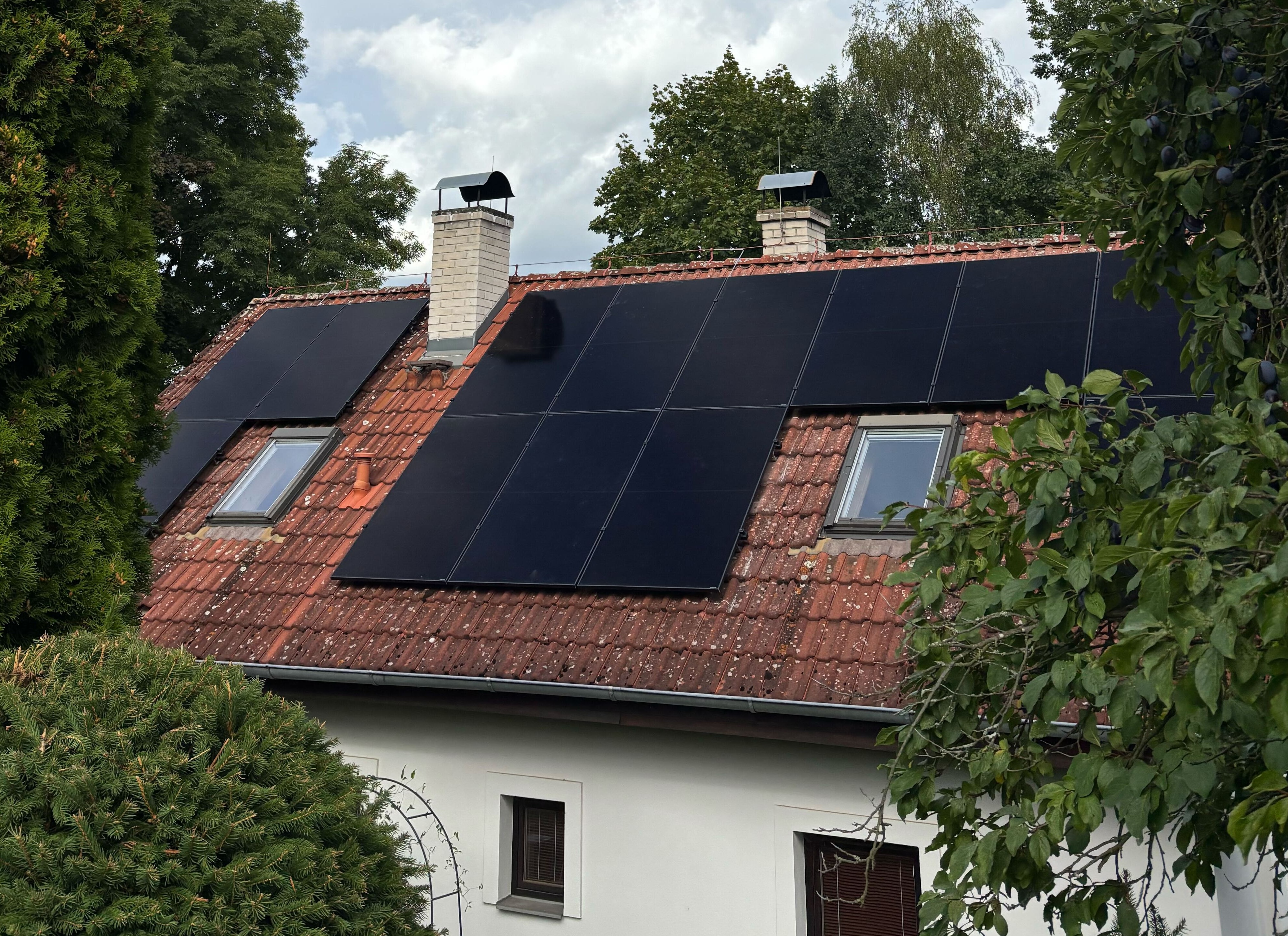 Smilkov, 13x Aiko Solar 500, 6.5 kWp