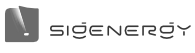 Černobílé logo Sigenergy