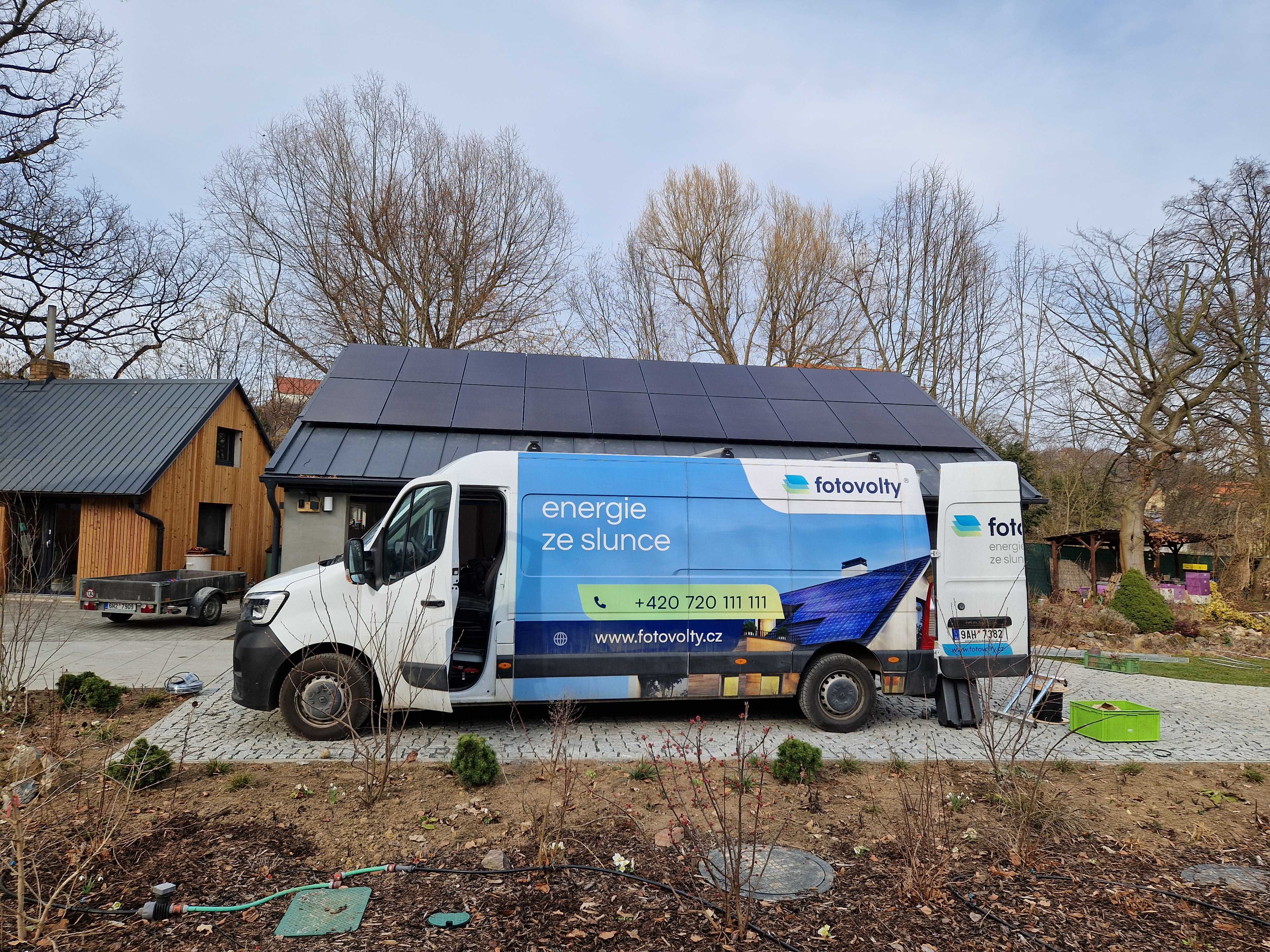 20x AIKO 500Wp, 10.0 kWp, Středočeský kraj