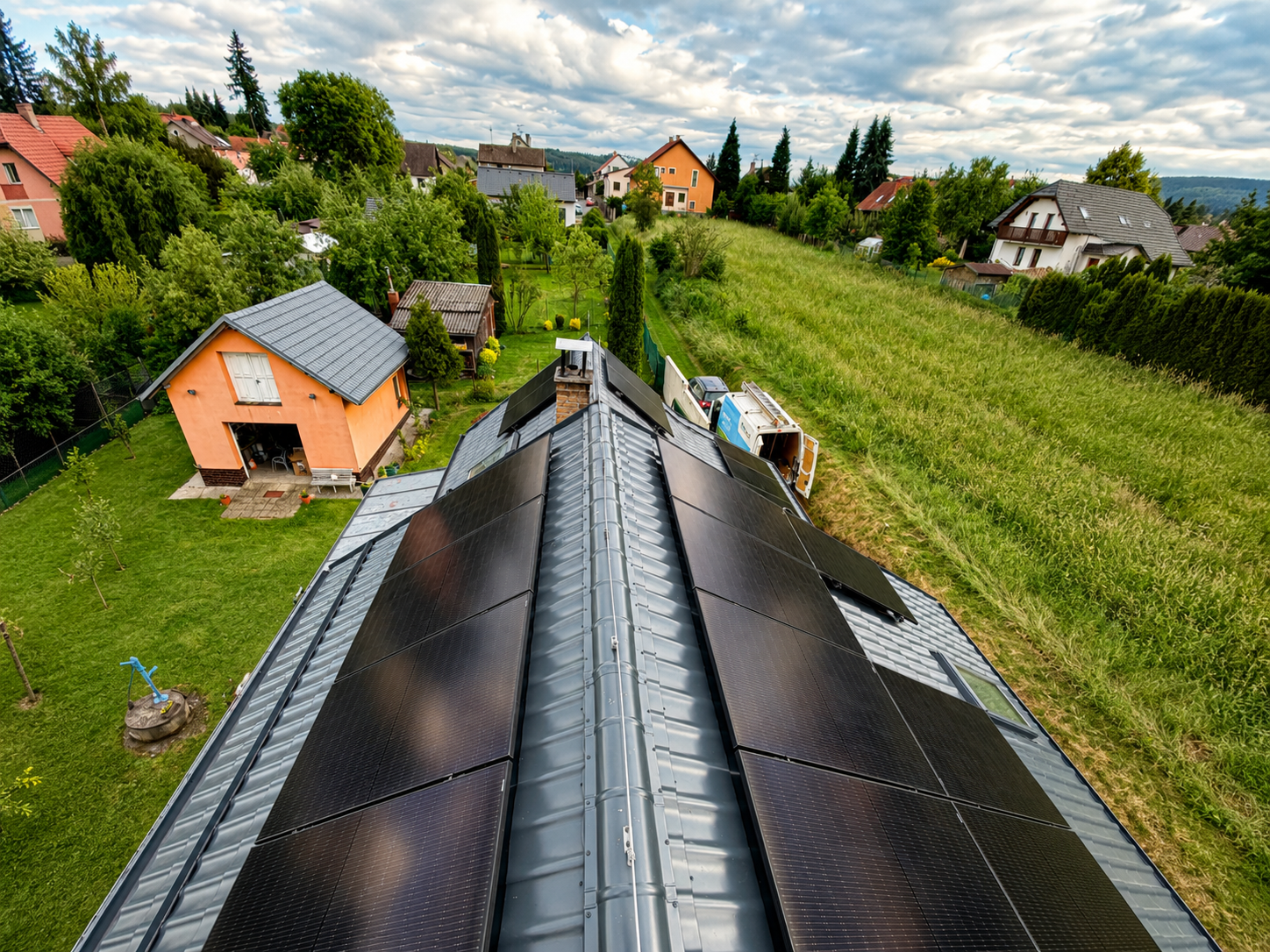 23x SP400, 9.2 kWp, Středočeský kraj