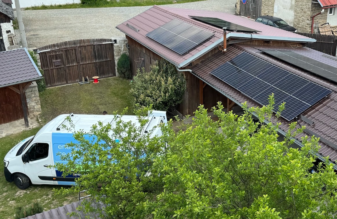 Hubenov, 36x Canadian Solar 500, 18.0kWp