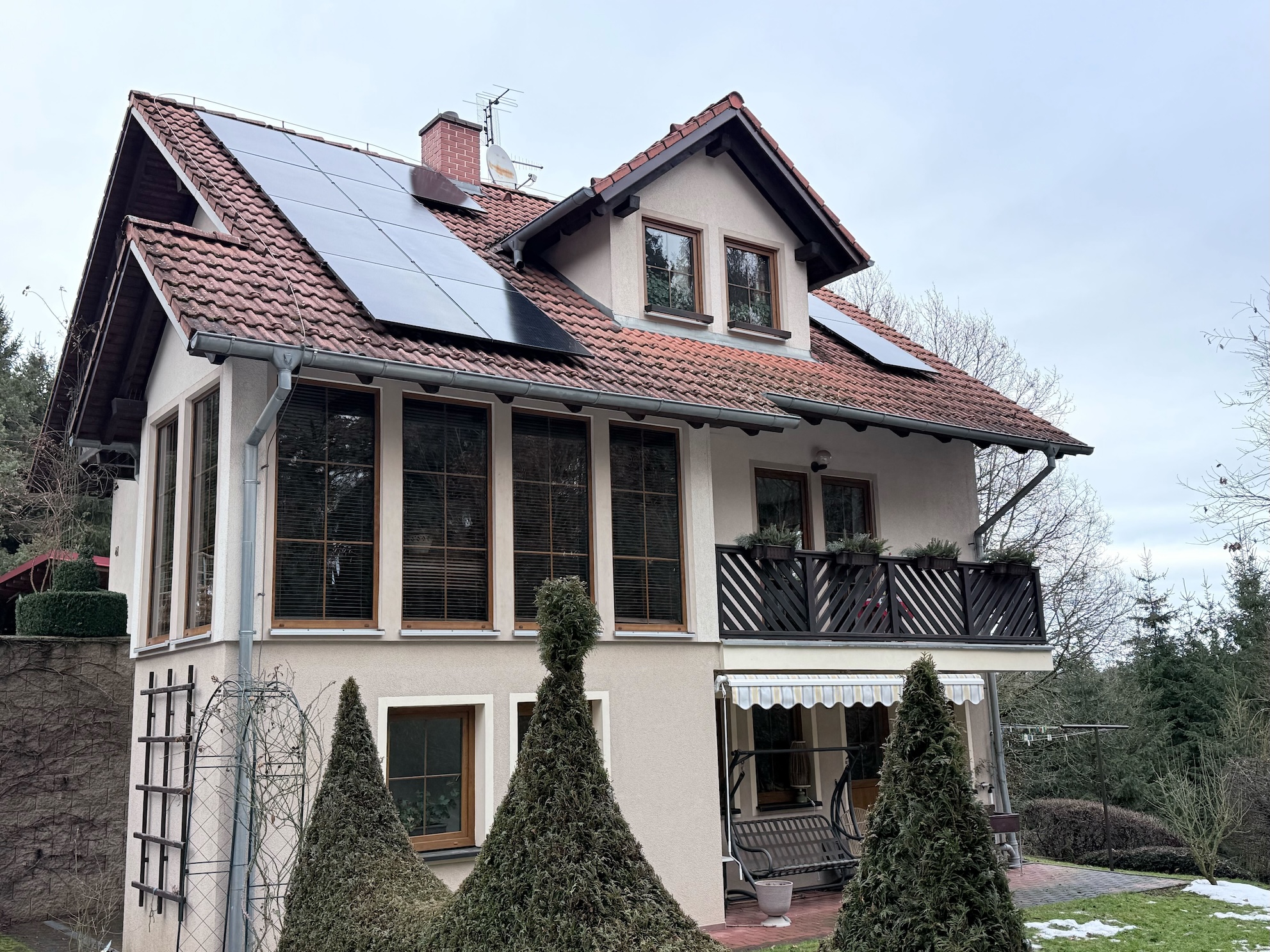 Radimovice, 25x Sunpro 400, 10.0 kWp