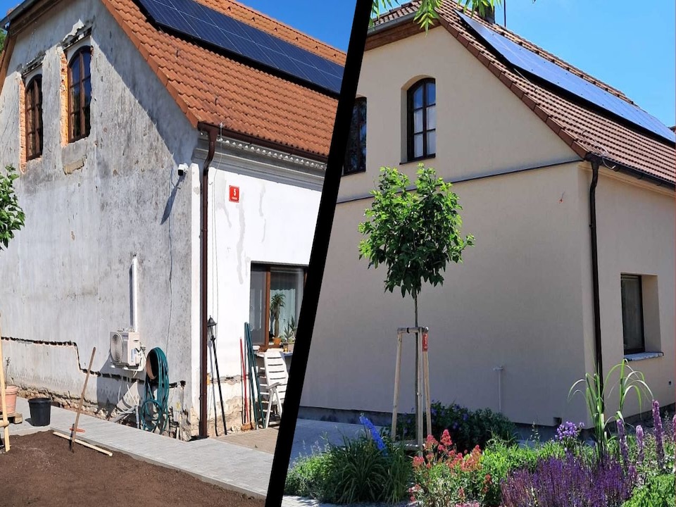 rekonstrukce fasády, Středočeský kraj